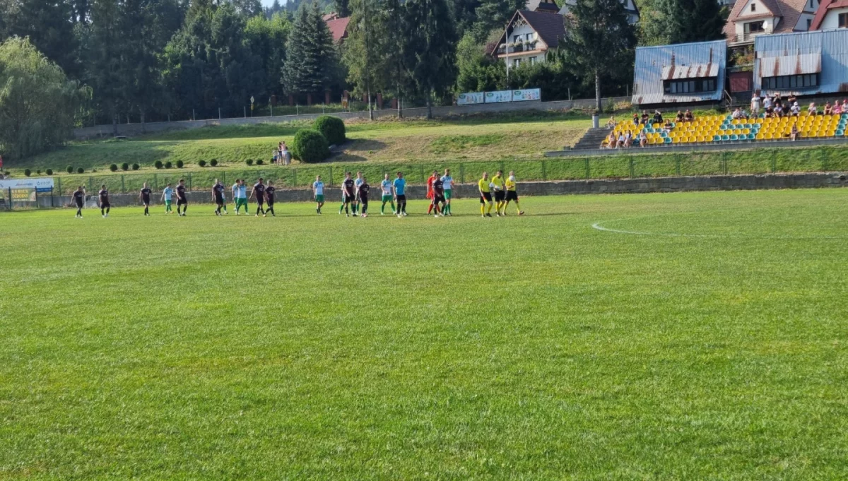 Końcówka pierwszej połowy zmieniła obraz gry Harnasia