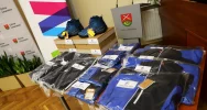 Uroczyste przekazanie umundurowania bojowego dla Ochotniczych Straży Pożarnych - zdjęcie 3