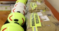 Uroczyste przekazanie umundurowania bojowego dla Ochotniczych Straży Pożarnych - zdjęcie 4