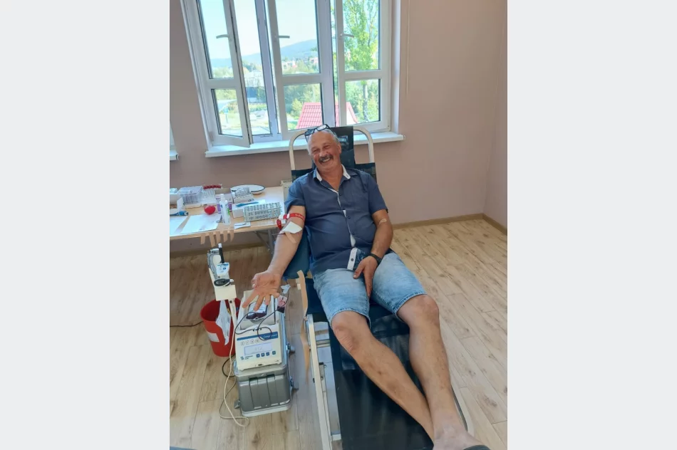 Strażacy z OSP Limanowa podsumowali wrześniową akcję krwiodawstwa - zdjęcie 14
