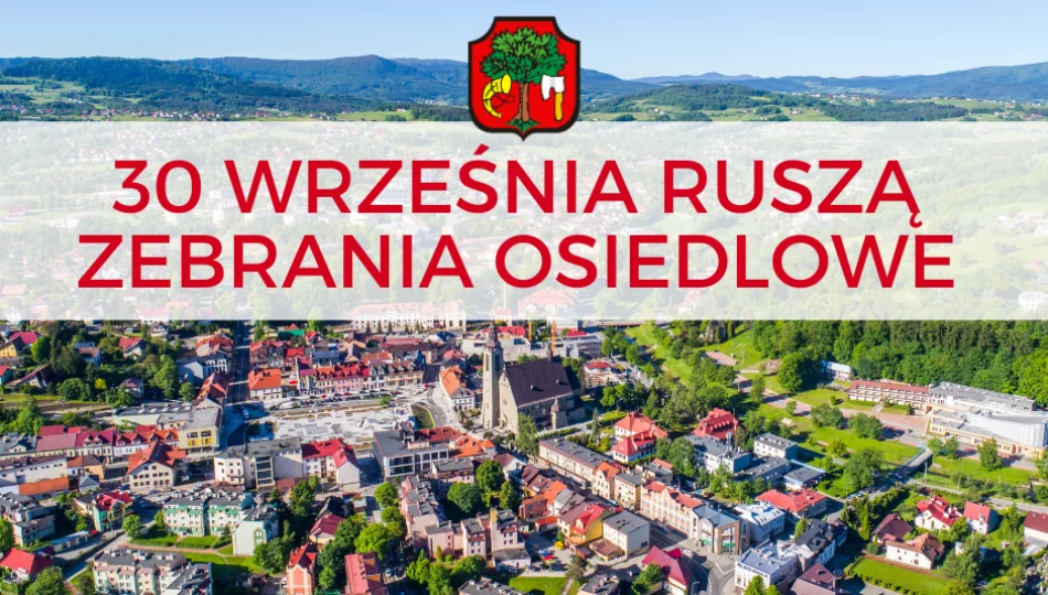 Z końcem września ruszą zebrania osiedlowe - zdjęcie 1