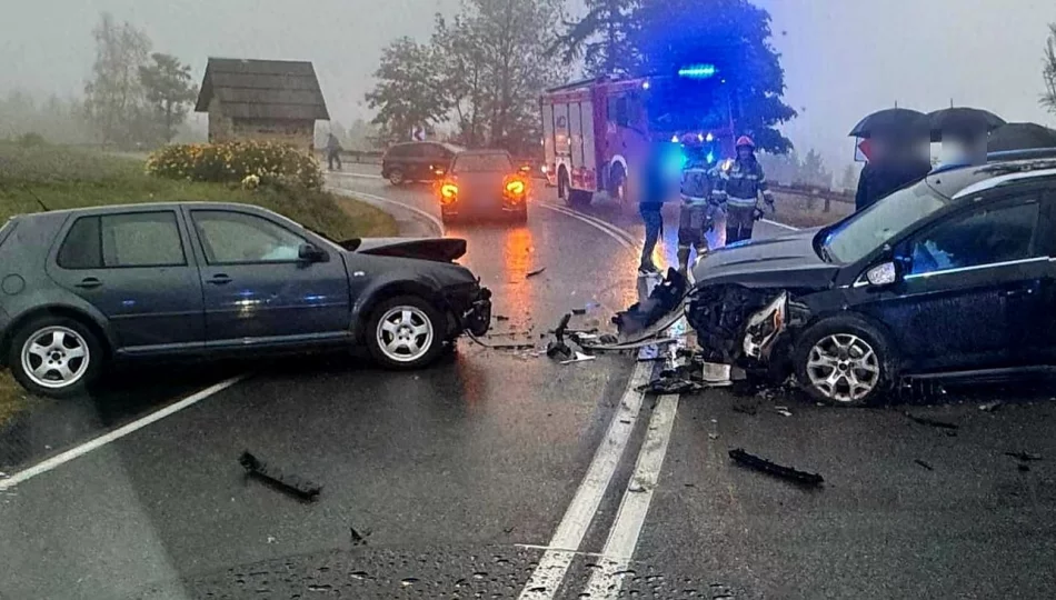 Cztery kolizje w ciągu dnia - zdjęcie 1