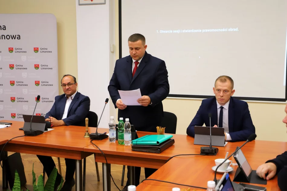 IV nadzwyczajna sesja Rady Gminy Limanowa - zdjęcie 4