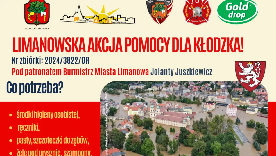 Limanowska akcja pomocy dla Kłodzka! - zdjęcie 1