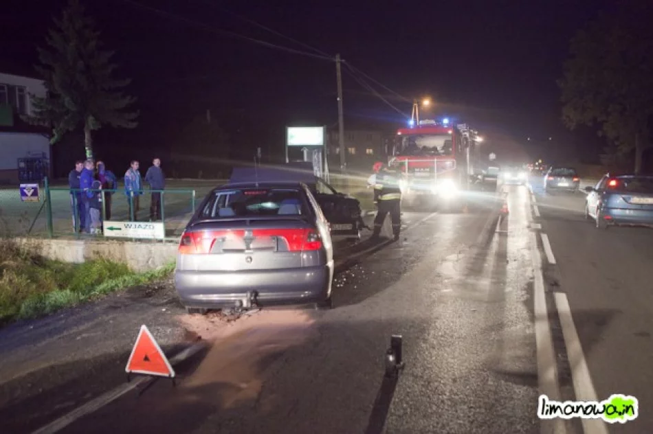 Zderzenie samochodów w Zamieściu - zdjęcie 3