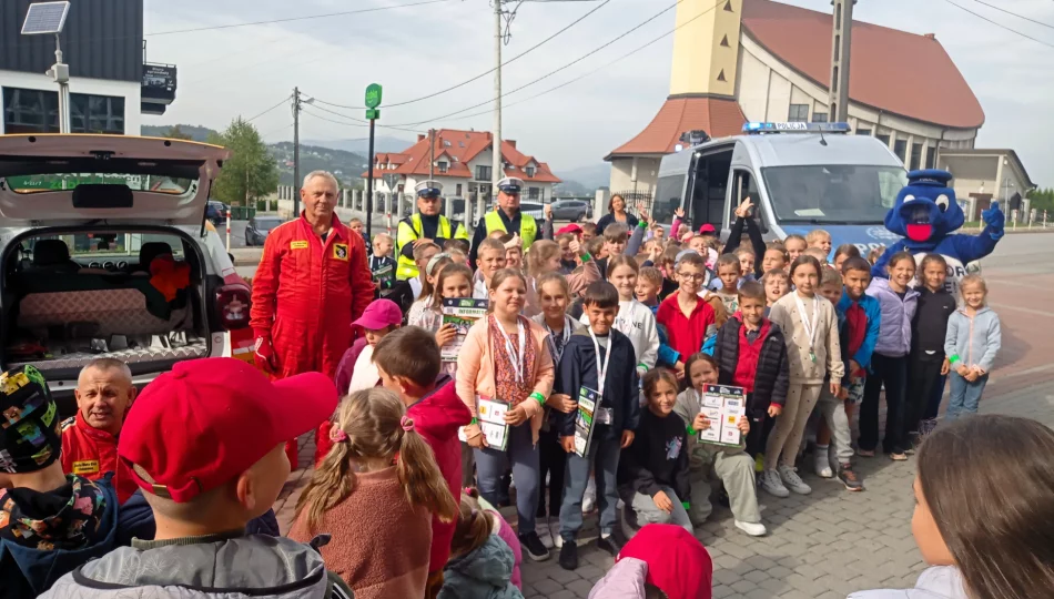 Akcja "Bezpieczna droga do szkoły" w Szkole Podstawowej w Mordarce - zdjęcie 1