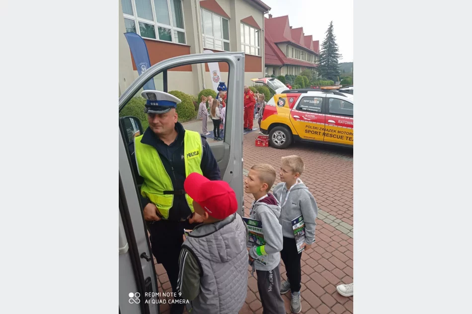 Akcja "Bezpieczna droga do szkoły" w Szkole Podstawowej w Mordarce - zdjęcie 5