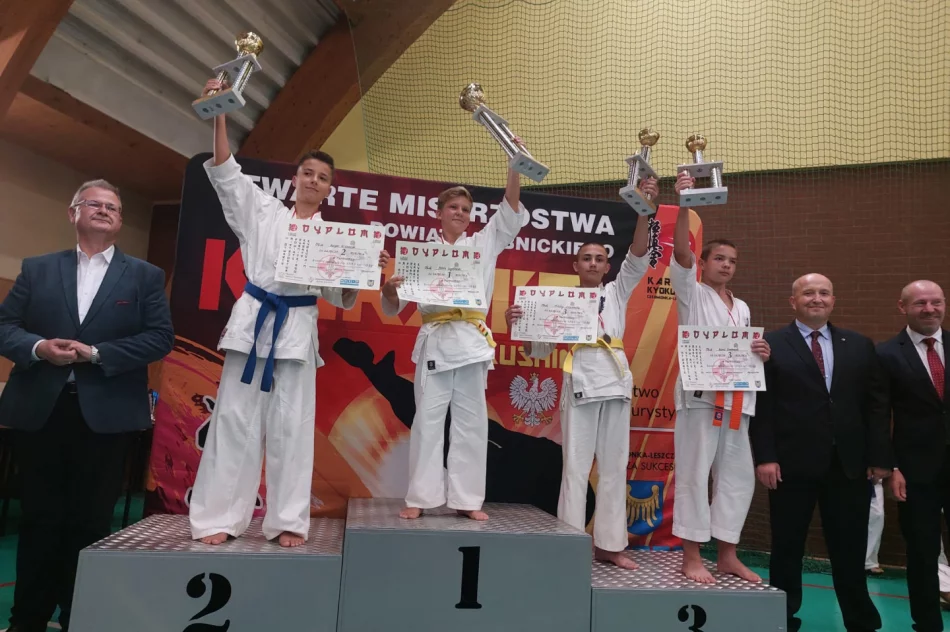10 medali dla karateków ARS Limanowa – JONIEC Team na Otwartych Mistrzostwach Powiatu Rybnickiego w Karate Kyokushin - zdjęcie 8