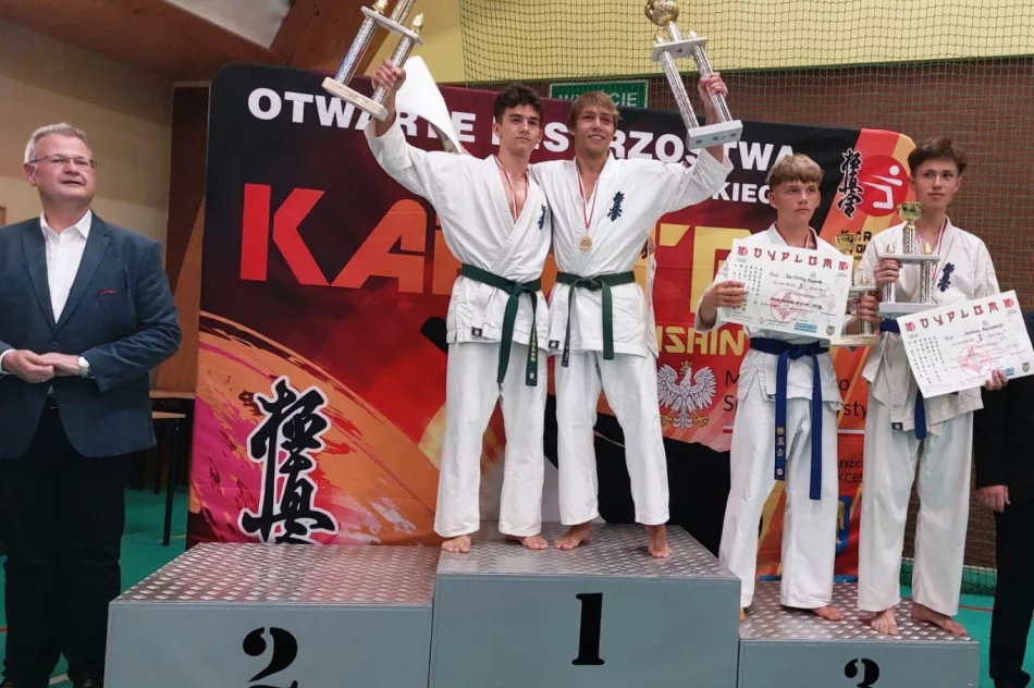 10 medali dla karateków ARS Limanowa – JONIEC Team na Otwartych Mistrzostwach Powiatu Rybnickiego w Karate Kyokushin - zdjęcie 13
