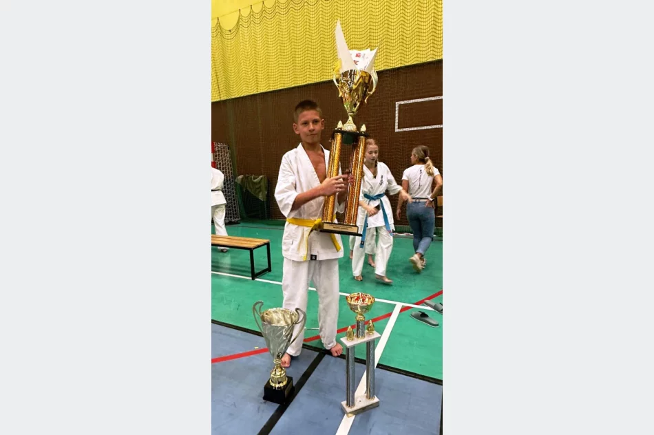 10 medali dla karateków ARS Limanowa – JONIEC Team na Otwartych Mistrzostwach Powiatu Rybnickiego w Karate Kyokushin - zdjęcie 14