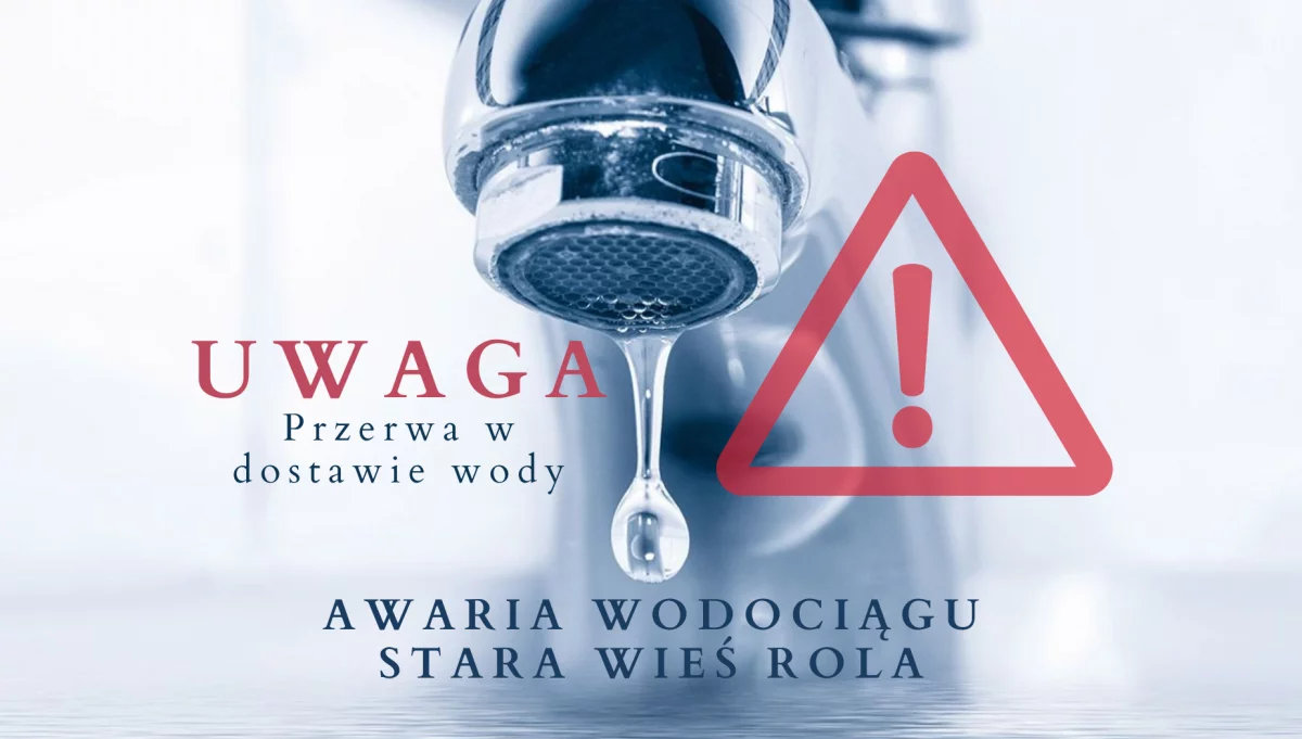 Awaria sieci wodociągowej Stara Wieś Rola