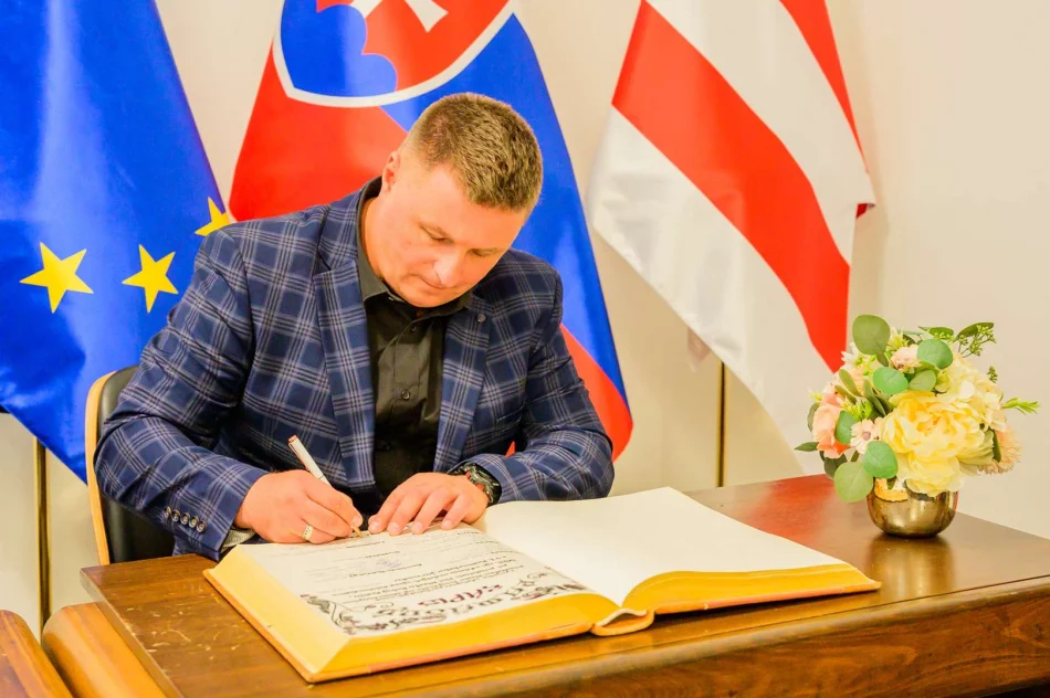 Delegacja Miasta Limanowa w Dolnym Kubinie na Słowacji - zdjęcie 4