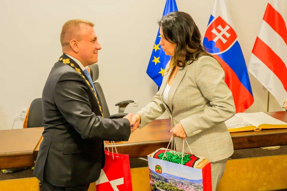 Delegacja Miasta Limanowa w Dolnym Kubinie na Słowacji - zdjęcie 6