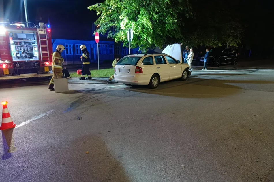 Kolizja w centrum miejscowości - zdjęcie 4