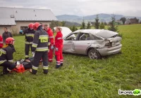 Jazda próbna zakończona dachowaniem - zdjęcie główne
