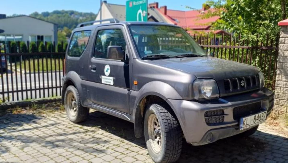 Suzuki na sprzedaż/fot.: Nadleśnictwo Limanowa