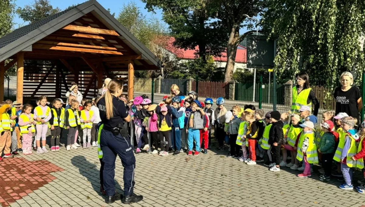 Tydzień mobilności w przedszkolu/fot.: UG Tymbark
