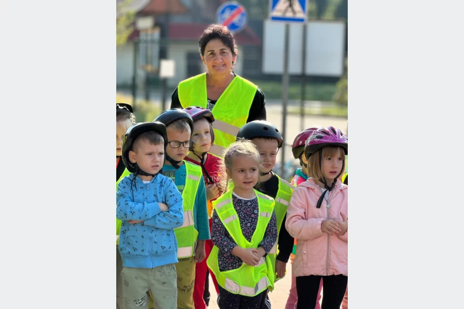 Promowali aktywną mobilność w przedszkolu (WIDEO) - zdjęcie 6