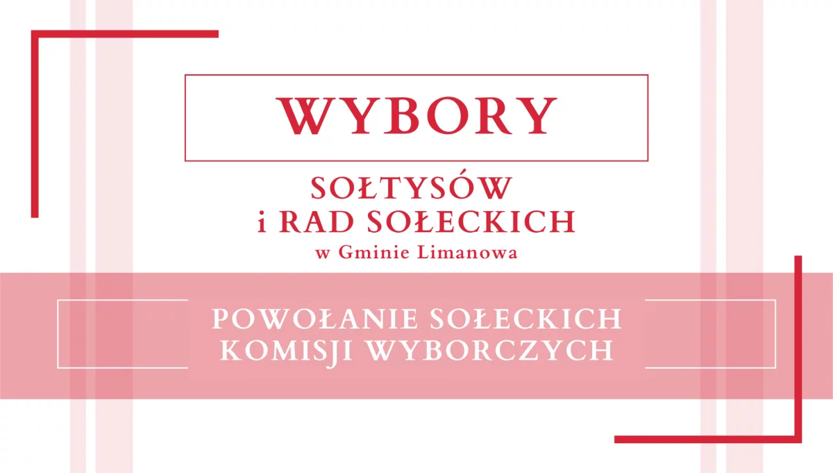 Powołanie Sołeckich Komisji Wyborczych