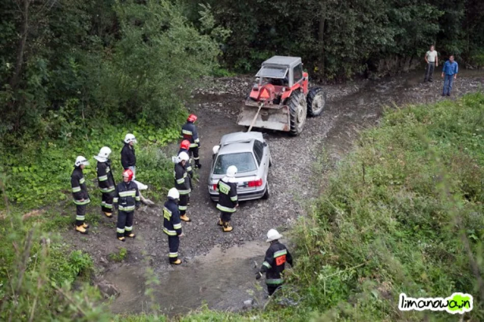 Samochód spadł z mostu - zdjęcie 3