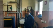 Rozpoczęto modernizację kotłowni w budynku OSP Wysokie - zdjęcie 3