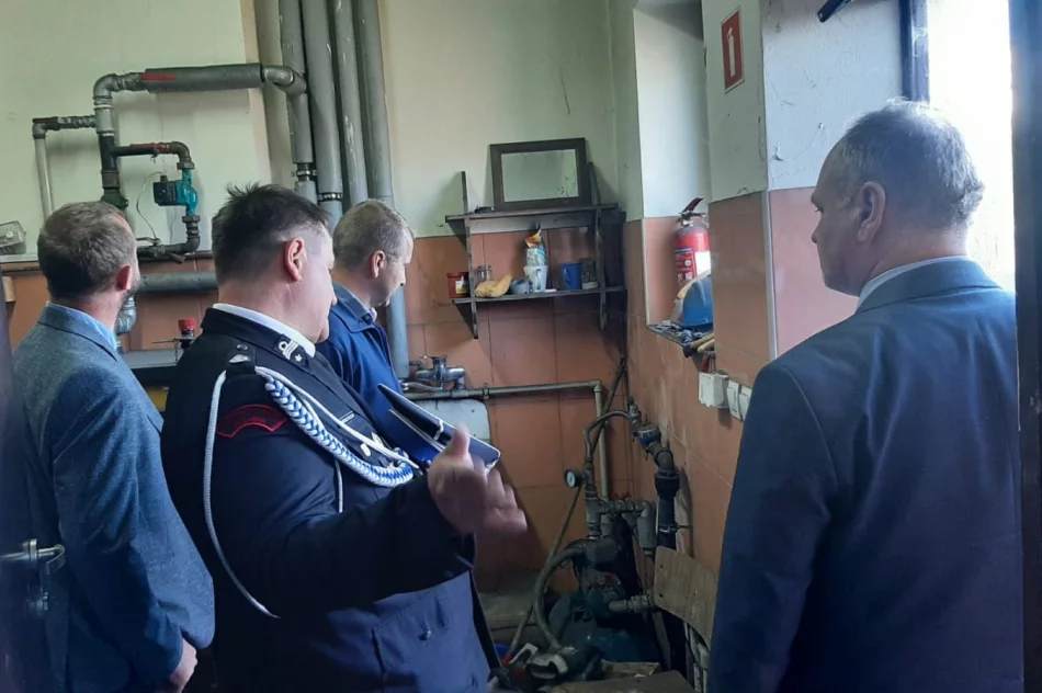 Rozpoczęto modernizację kotłowni w budynku OSP Wysokie - zdjęcie 4
