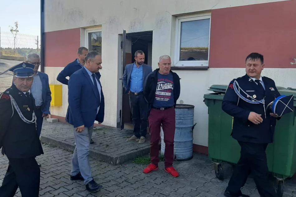 Rozpoczęto modernizację kotłowni w budynku OSP Wysokie - zdjęcie 6