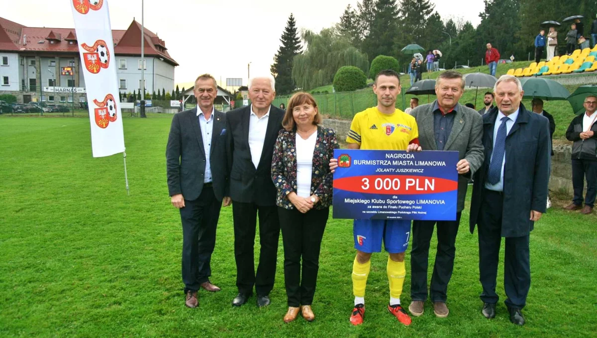 MKS „Limanovia” zwycięzcą Pucharu Polski na szczeblu Limanowskiego Podokręgu Piłki Nożnej
