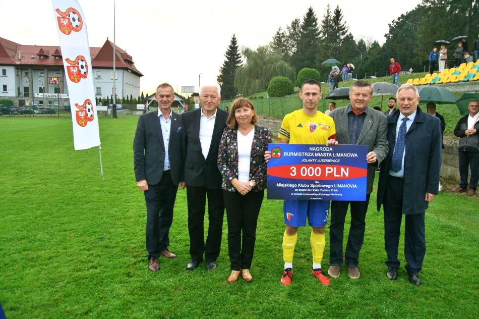 MKS „Limanovia” zwycięzcą Pucharu Polski na szczeblu Limanowskiego Podokręgu Piłki Nożnej - zdjęcie 8