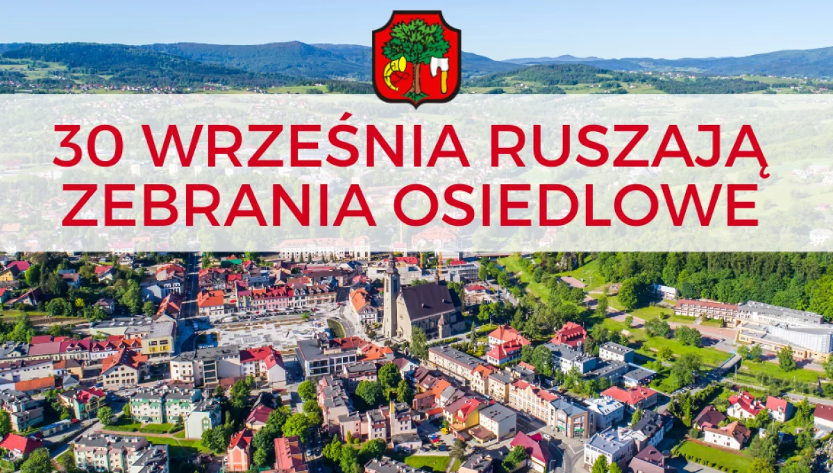 30 września ruszają zebrania osiedlowe