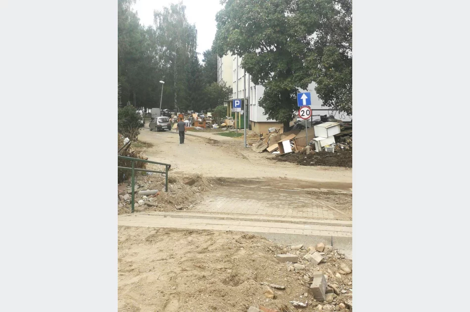 Strażacy z OSP Limanowa i OSP Łososina Górna w akcji pomocowej dla powodzian - zdjęcie 7