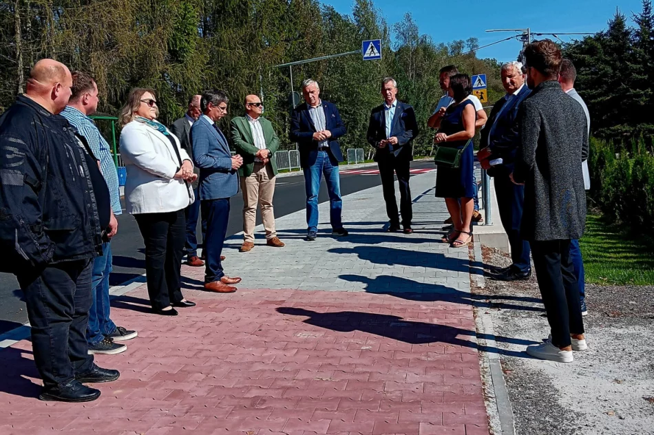 Zakończono pierwszy etap przebudowy drogi powiatowej  - zdjęcie 2