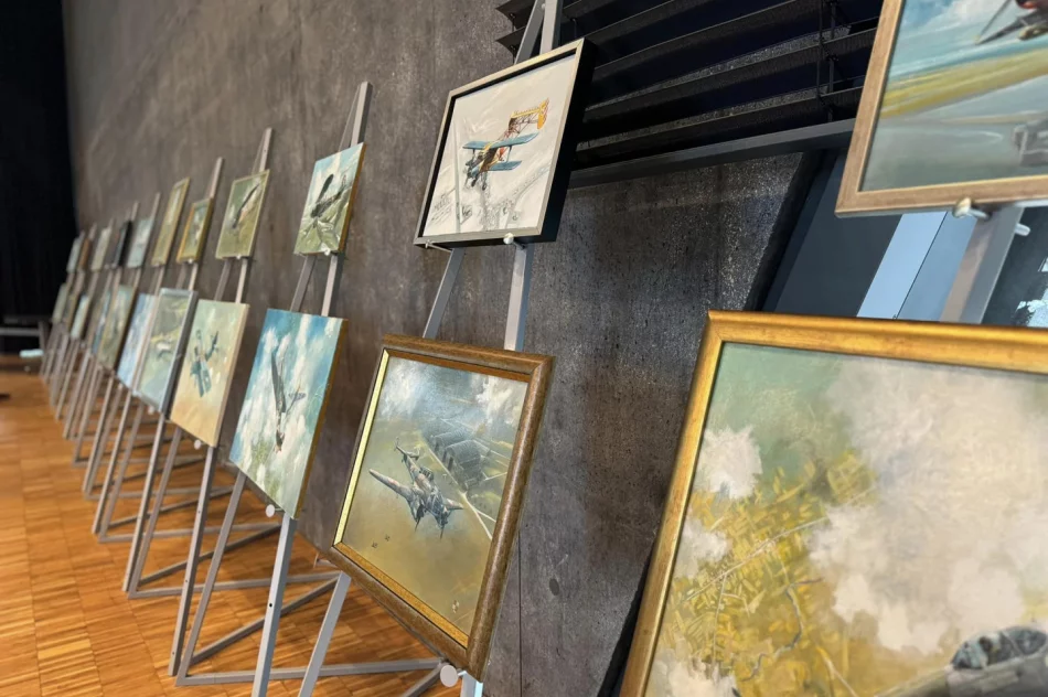 Wernisaż Wystawy Obrazów Roberta Firszta w Muzeum Lotnictwa Polskiego - zdjęcie 14