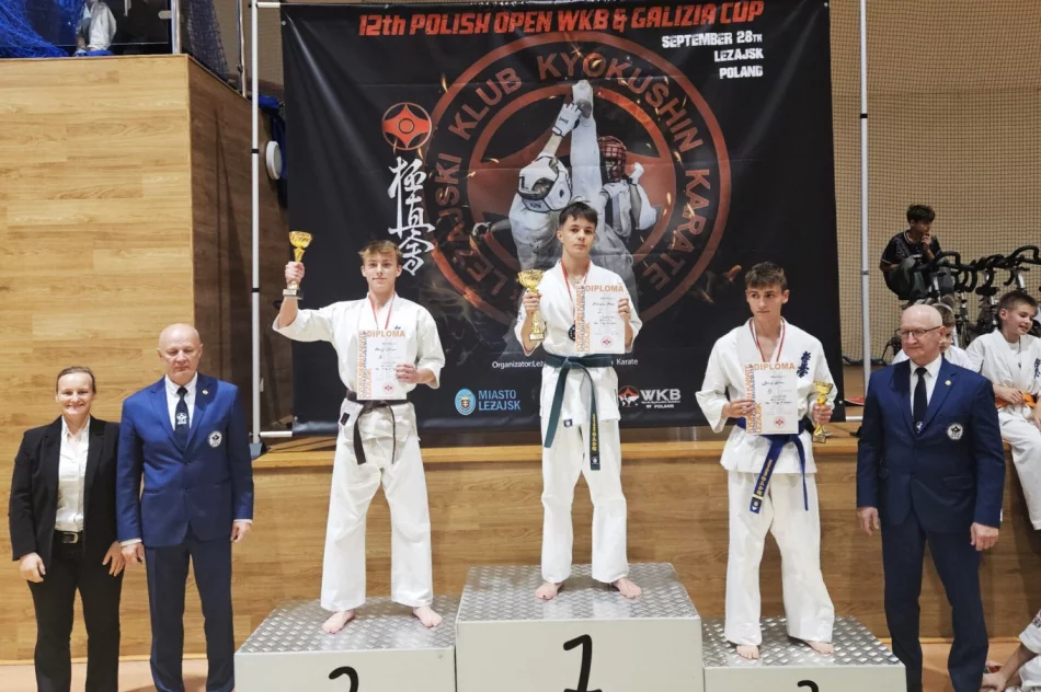 10 medali dla zawodników Limanowskiego Klubu Kyokushin Karate na Galizia Cup 2024 w Leżajsku - zdjęcie 2