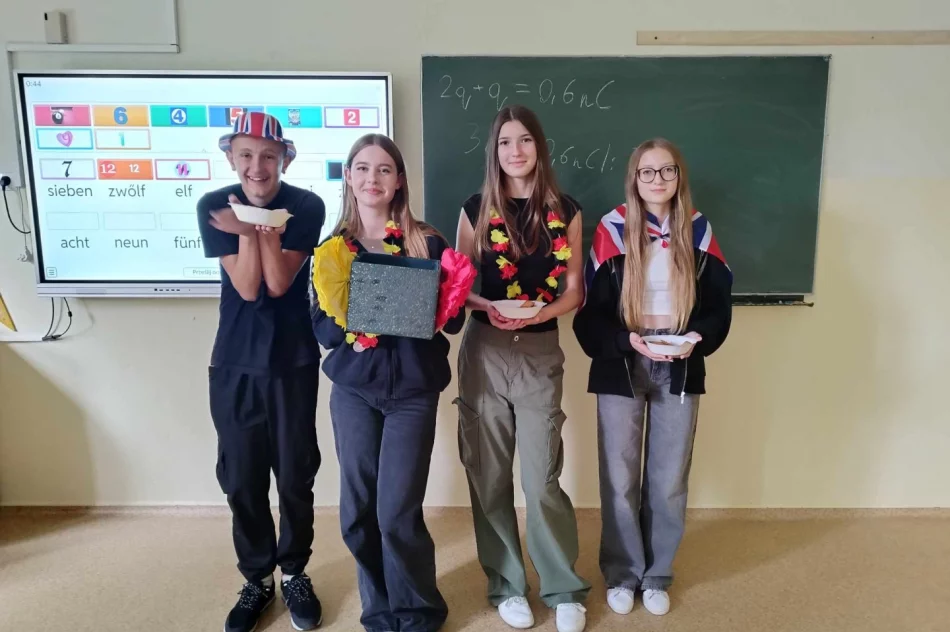 Europejski dzień języków obcych w Szkole Podstawowej w Nowym Rybiu - zdjęcie 9