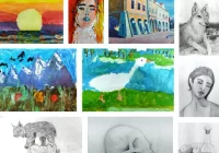 Wernisaż wystawy prac uczniów z „Graf Arte”  - zdjęcie główne