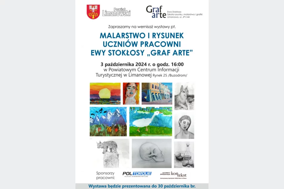 Wernisaż wystawy prac uczniów z „Graf Arte”  - zdjęcie 2
