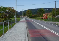 ​  Odbiór końcowy chodnika przy drodze powiatowej - zdjęcie główne