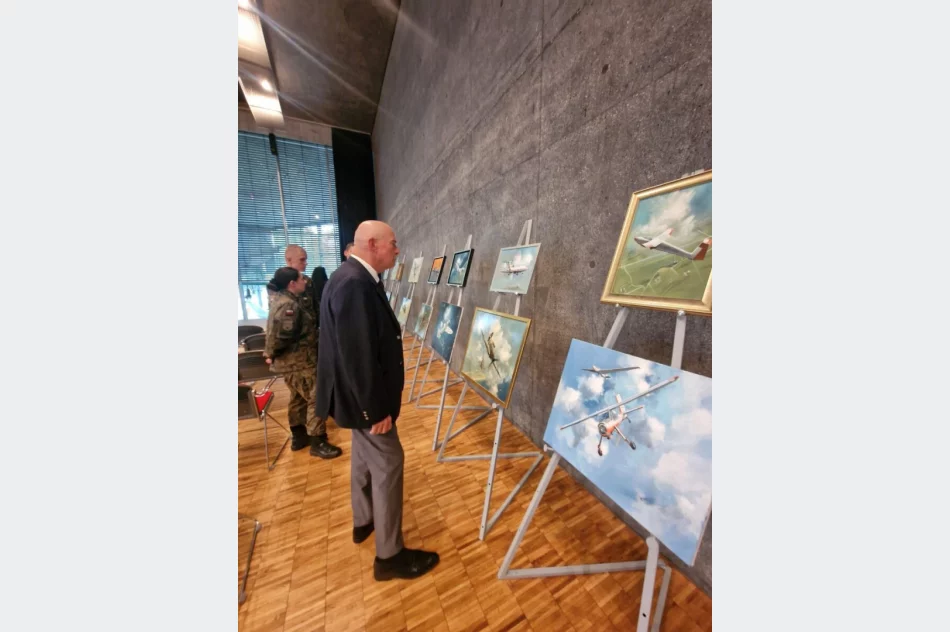 Gratka dla miłośników malarstwa i lotnictwa - zdjęcie 2