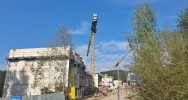 Postępy prac przy budowie nowych bloków - zdjęcie 4
