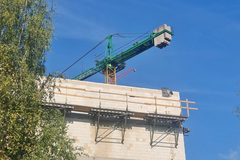 Postępy prac przy budowie nowych bloków - zdjęcie 5