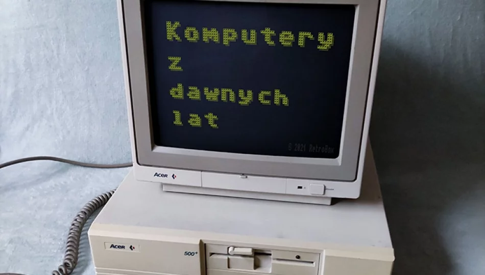 „Powrót do gier młodości” – warsztaty z komputerami retro  - zdjęcie 1