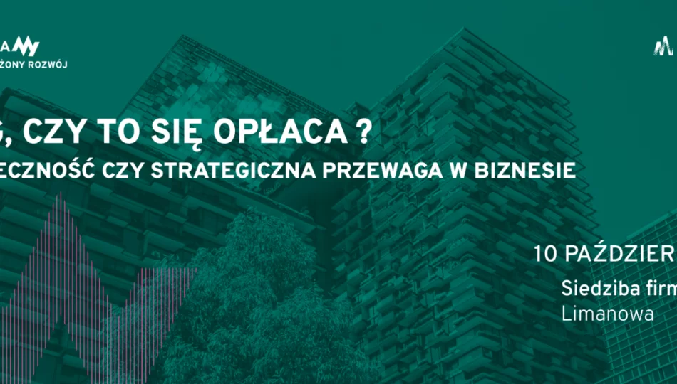 Zapraszamy na konferencję z cyklu Innowacyjna Małopolska | SpotkaMY się 10 października, Limanowa - zdjęcie 1