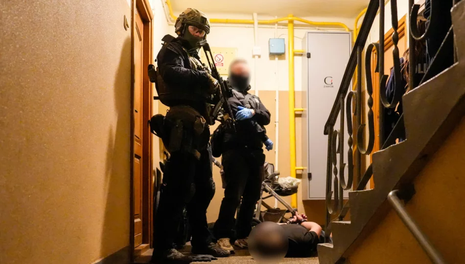 Akcja kontrterrorystów: 12 osób zatrzymanych za handel narkotykami (ZDJĘCIA I WIDEO) - zdjęcie 1