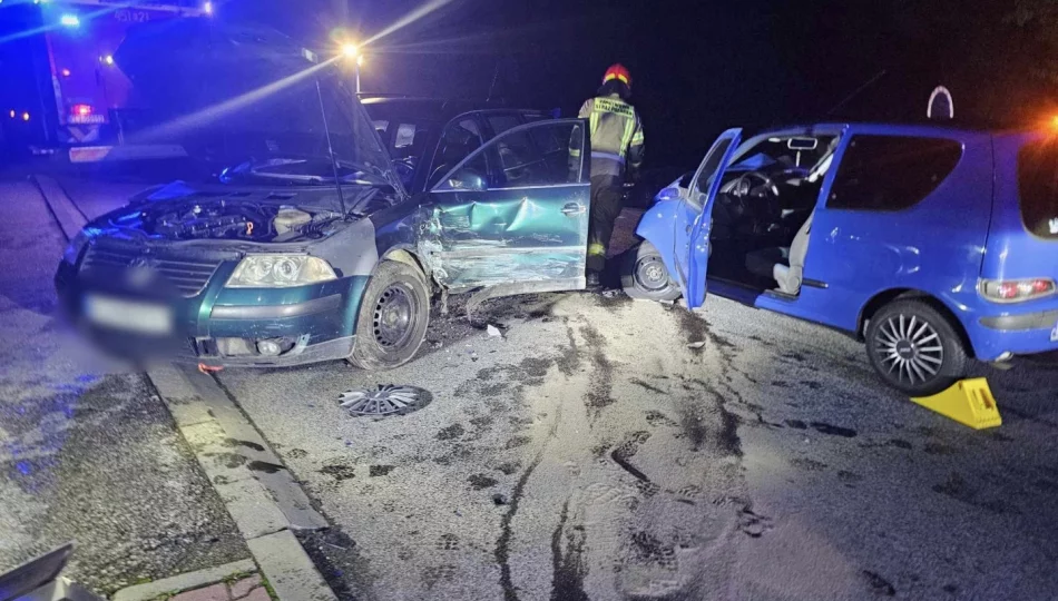 Jedna osoba ranna w zderzeniu pojazdów - zdjęcie 1
