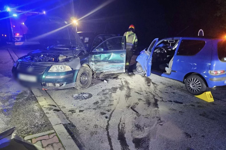 Jedna osoba ranna w zderzeniu pojazdów - zdjęcie 3