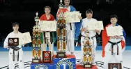 Zawodnicy Limanowskiego Klubu Kyokushin Karate na Mistrzostwach Świata IKO Nakamura w Japonii - zdjęcie 3