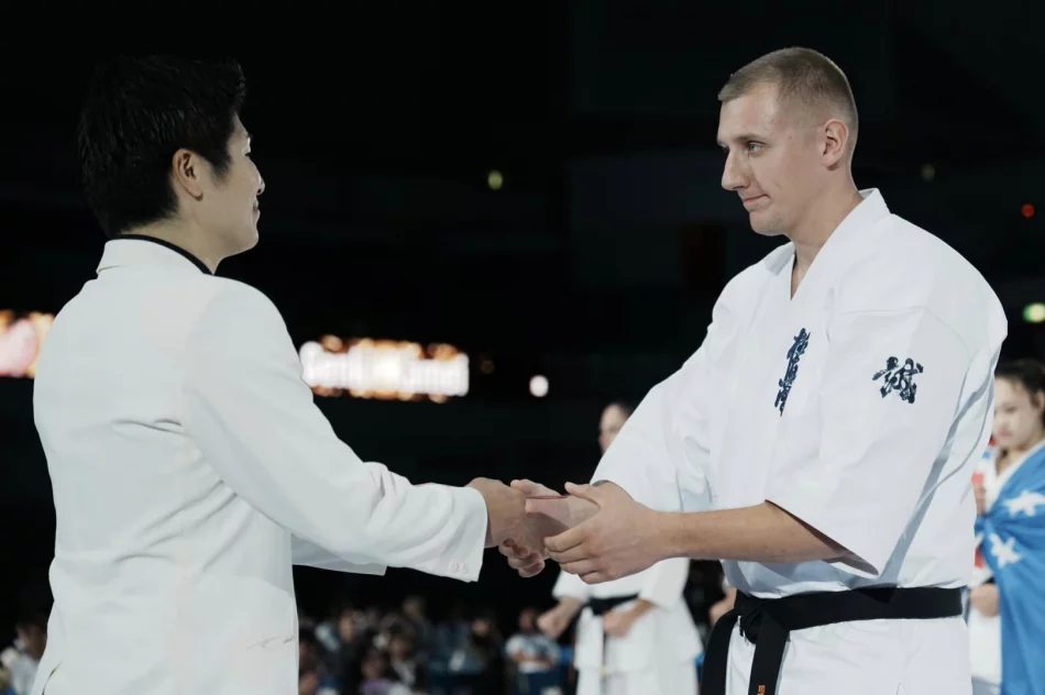 Zawodnicy Limanowskiego Klubu Kyokushin Karate na Mistrzostwach Świata IKO Nakamura w Japonii - zdjęcie 5