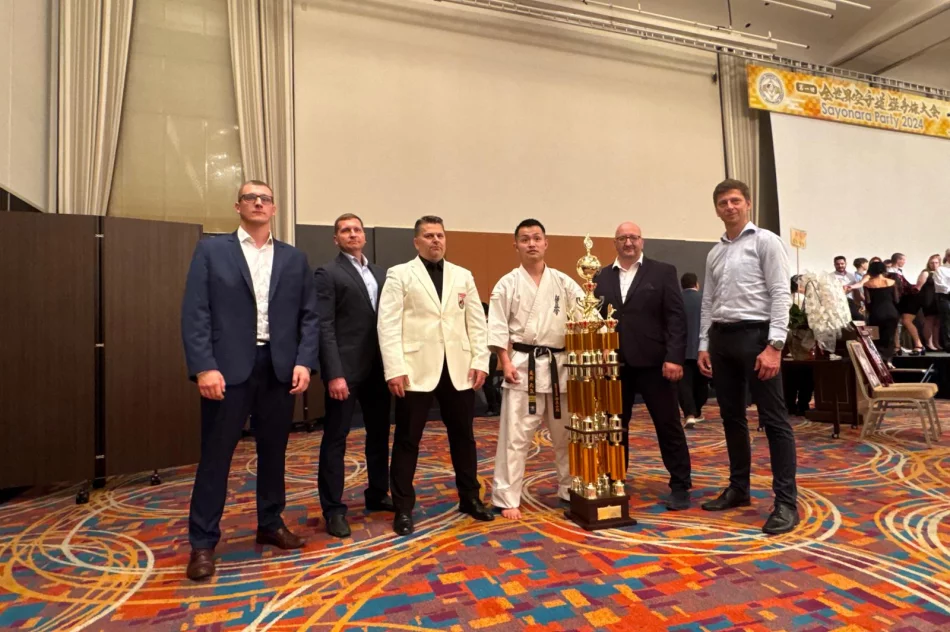 Zawodnicy Limanowskiego Klubu Kyokushin Karate na Mistrzostwach Świata IKO Nakamura w Japonii - zdjęcie 14