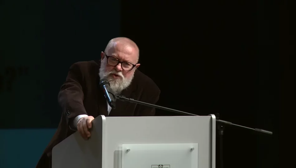 Spotkanie z prof. Jerzym Bralczykiem w Limanowej - zdjęcie 1